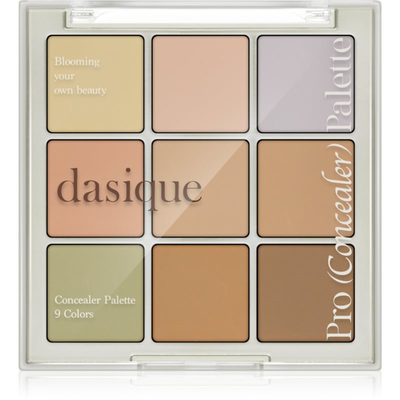 Dasique Pro Concealer Palette paleta korektorjev za kožo z nepravilnostmi odtenek 02 Medium Cover 8 g