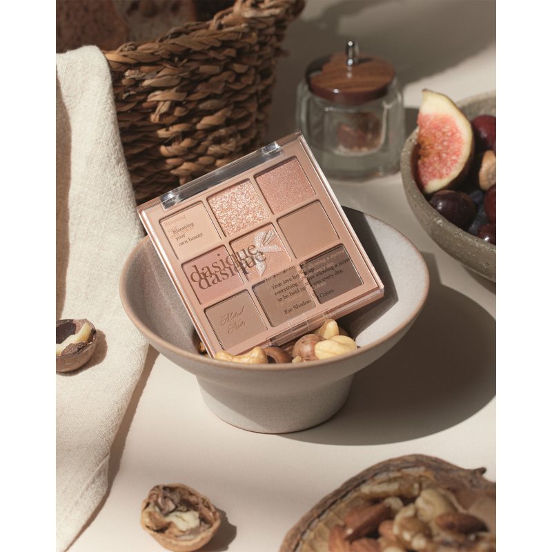 Dasique Eye Shadow Pallete paletka očních stínů odstín 24 Muted Nuts 7 g (obrázek 6)