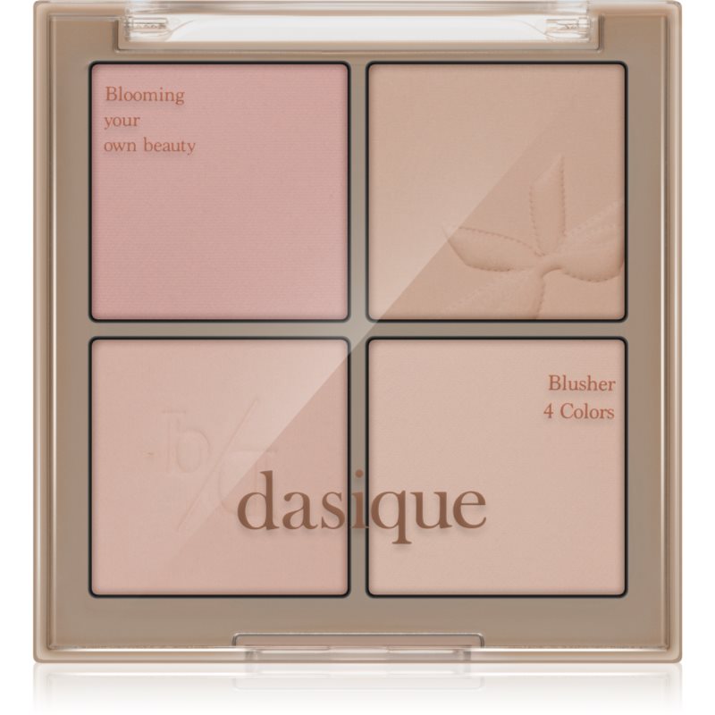 Dasique Blending Mood Cheek paleta tvářenek pro zdravý vzhled odstín 10 Muted Nuts 10 g