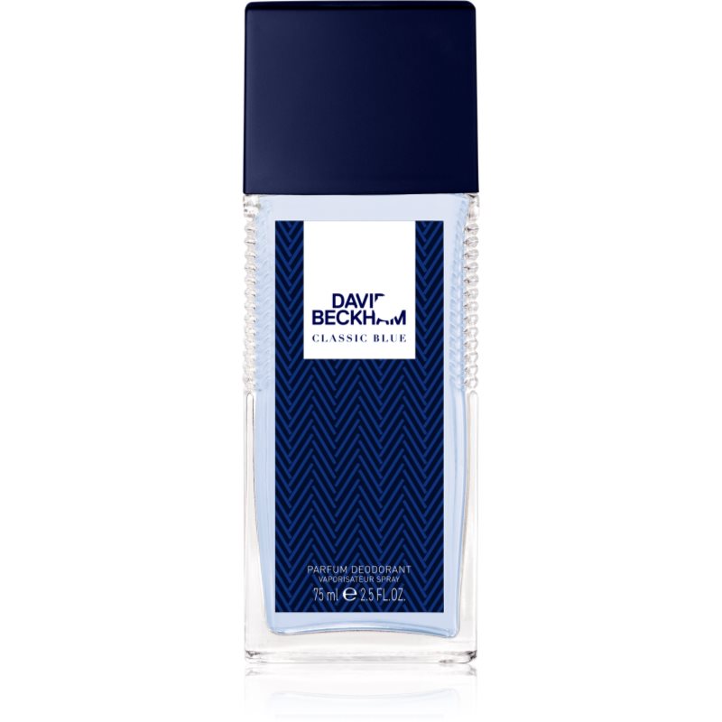 

David Beckham Classic Blue дезодорант з пульверизатором для чоловіків