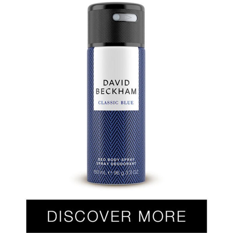 David Beckham Classic Blue dezodorant v spreji pre mužov 150 ml