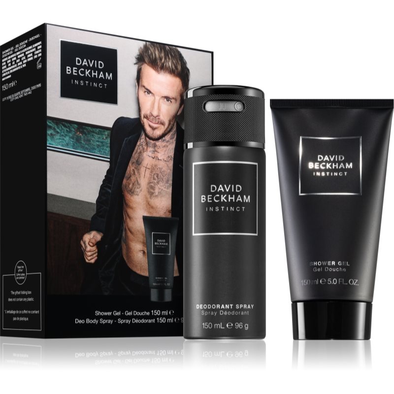 David Beckham Instinct gift set for men 2 pc