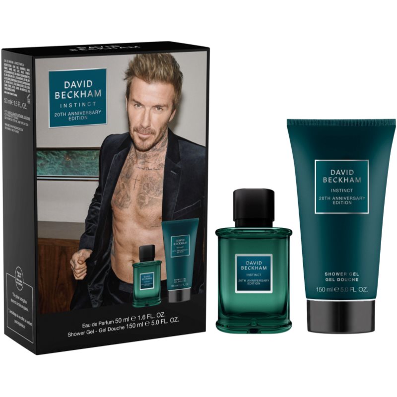David Beckham Instinct 20th Anniversary Edition Gavesæt til mænd
