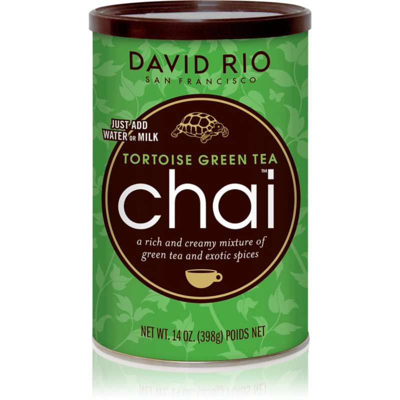 David Rio Tortoise Green Tea Chai prášok na prípravu nápoja 398 g