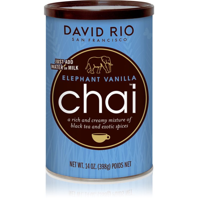 David Rio Elephant Vanilla Chai prášok na prípravu nápoja 398 g