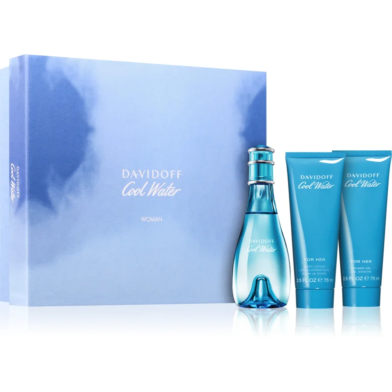 Davidoff Cool Water Woman coffret cadeau pour femme female