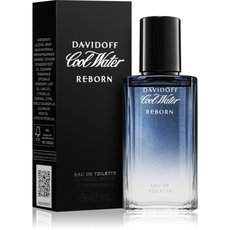 Davidoff Cool Water Reborn Eau de Toilette für Herren 40 ml