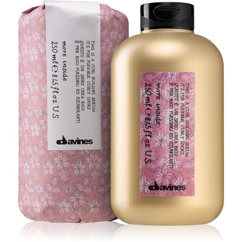 Davines More Inside Curl Building Serum Curl Serum For Flexibility Of Waves 250 Ml