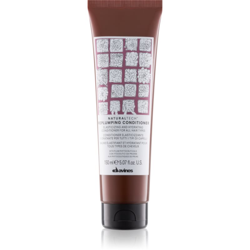 

Davines Naturaltech Replumping Conditioner зволожуючий кондиціонер для легкого розчісування волосся