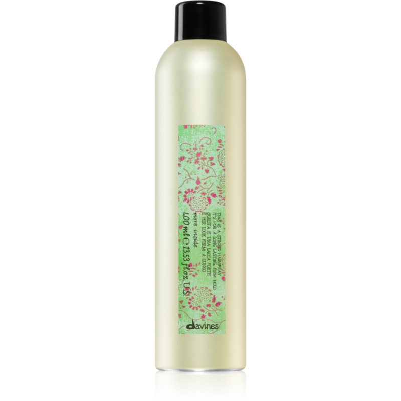 Davines More Inside Strong Hair Spray Extra Strong Hold Hairspray 400 Ml