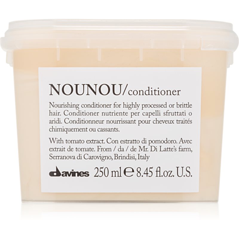 Davines Essential Haircare NOUNOU Conditioner kondicionierius sausiems ir lūžinėjantiems plaukams 250 ml
