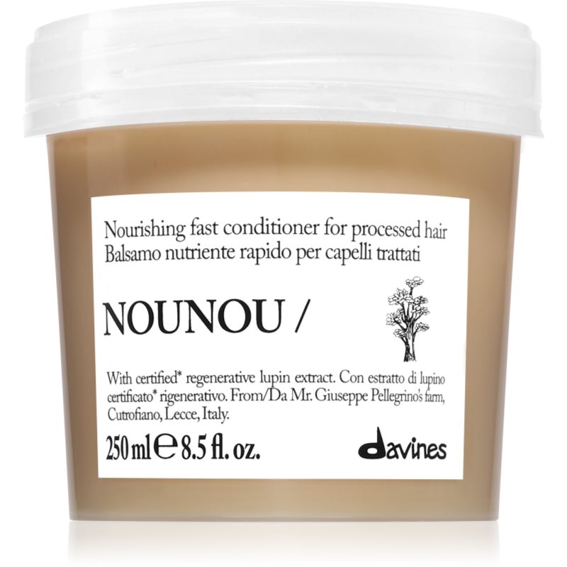 Davines NouNou Nourishing Conditioner hranilni balzam za krhke lase 250 ml
