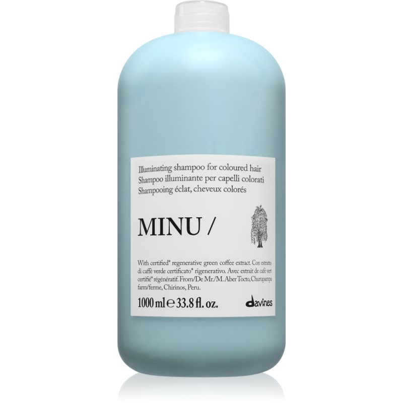 Davines Minu Illuminating shampoo osvetljevalni šampon za barvane lase 1000 ml