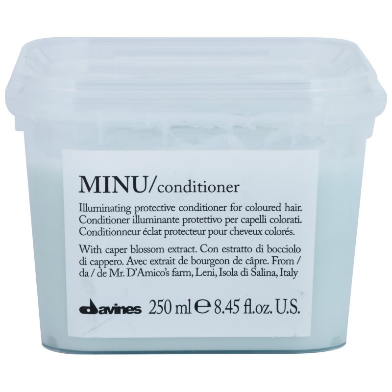 E-shop Davines Minu Caper Blossom ochranný kondicionér pro barvené vlasy 250 ml