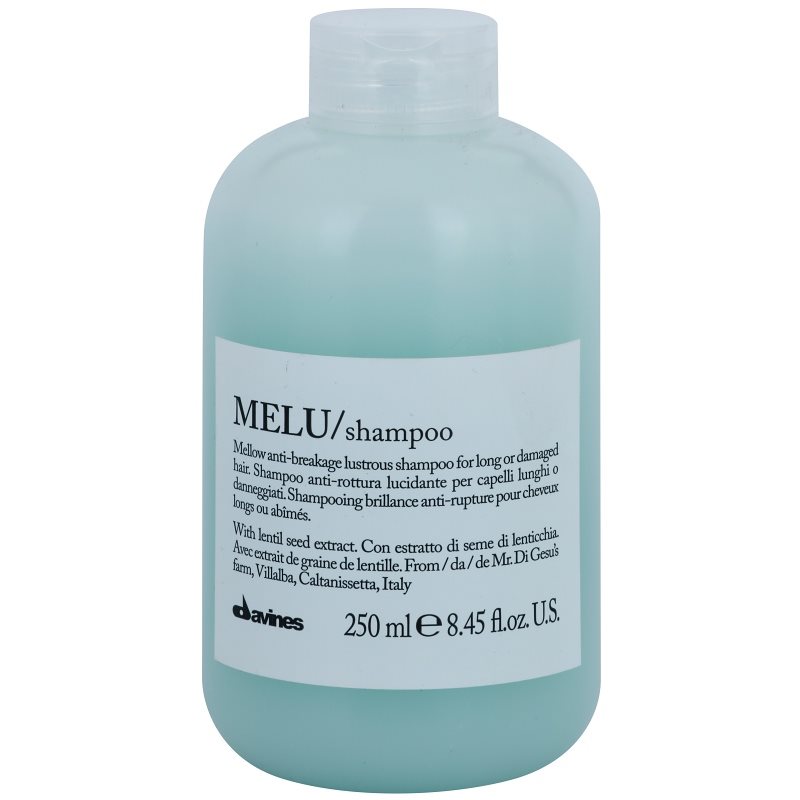 Davines Essential Haircare MELU Shampoo švelnus šampūnas pažeistiems ir trapiems plaukams 250 ml