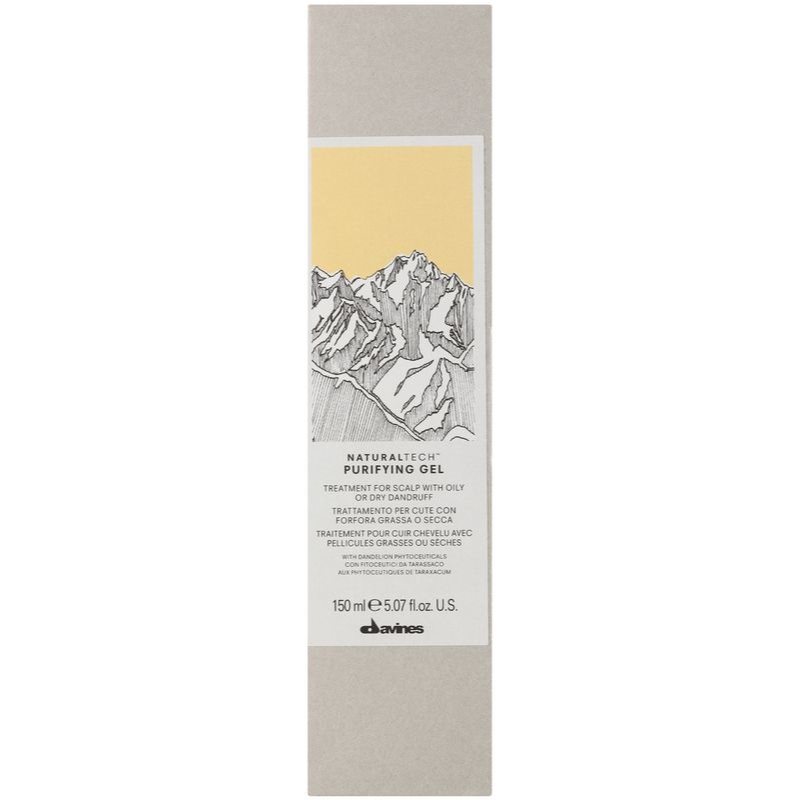 

Davines Naturaltech Purifying Shampoo догляд за шкірою голови з жирною або сухою лупою