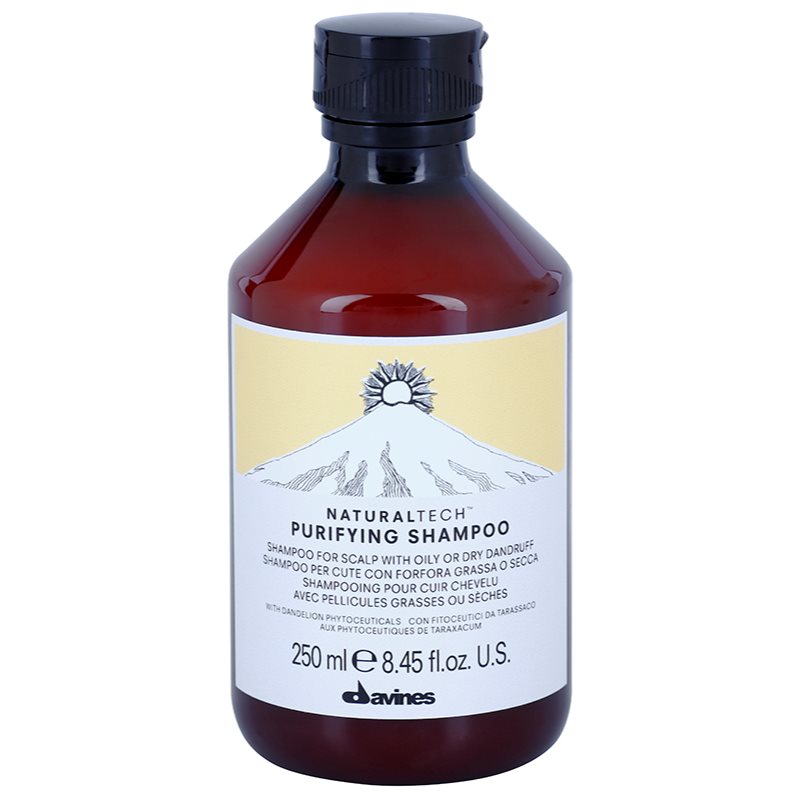 Davines Naturaltech Purifying Shampoo очищуючий шампунь проти лупи 250 мл