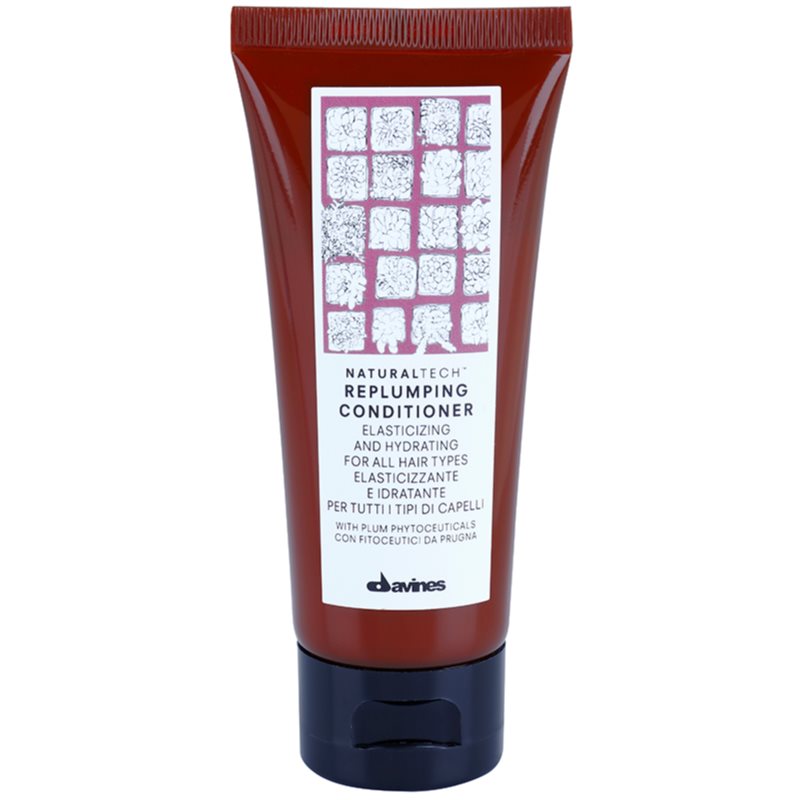 Davines Naturaltech Replumping Conditioner Moisturizing Conditioner For Easy Combing 60 Ml
