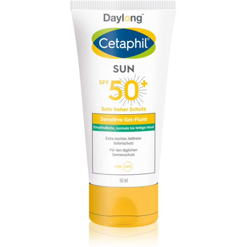 Daylong Cetaphil SUN Sensitive lehký ochranný fluid pro citlivou pokožku SPF 50+ 50 ml