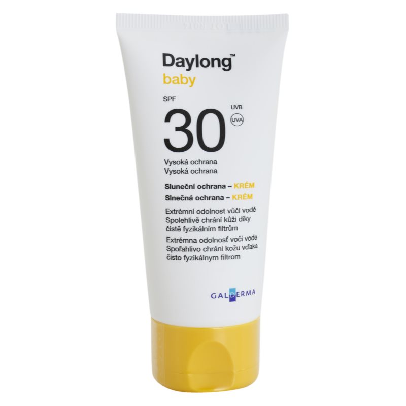

Daylong Baby мінеральний захисний крем для чутливої шкіри SPF 30 водостійкий