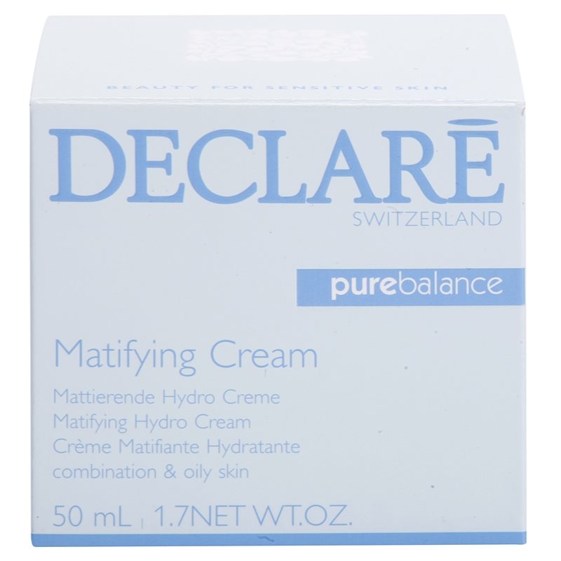 Declaré Pure Balance зволожуючий матуючий крем для комбінованої та жирної шкіри 50 мл