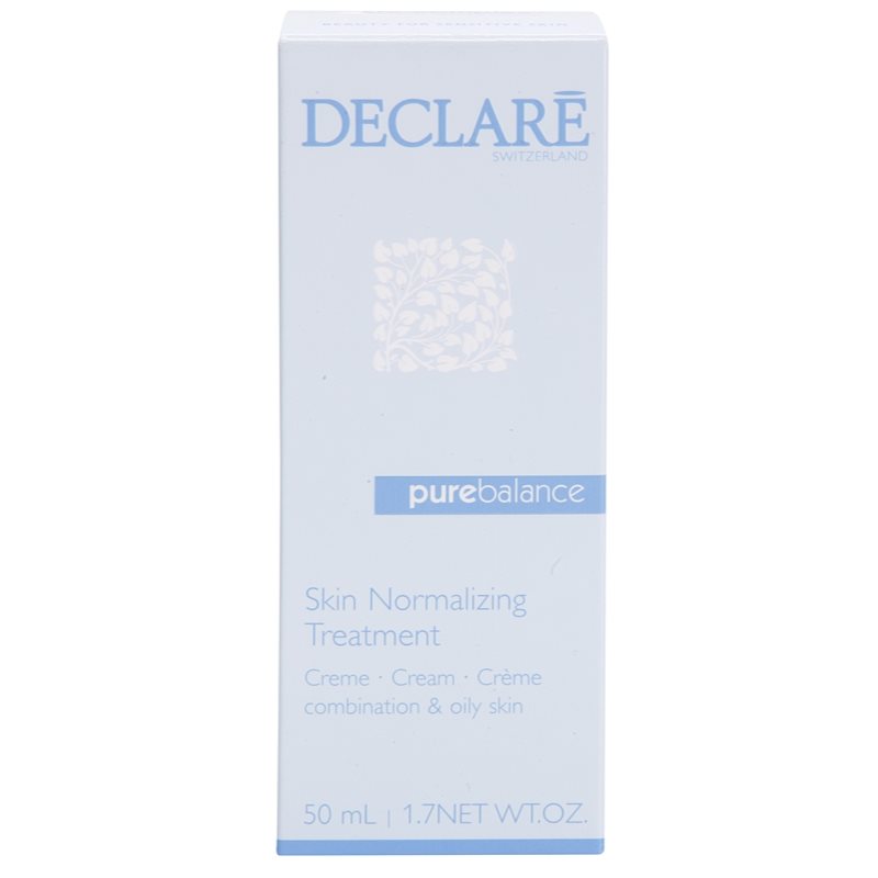 Declaré Pure Balance Normalising, Oil-Reducing And Pore-Minimising Cream 50 Ml