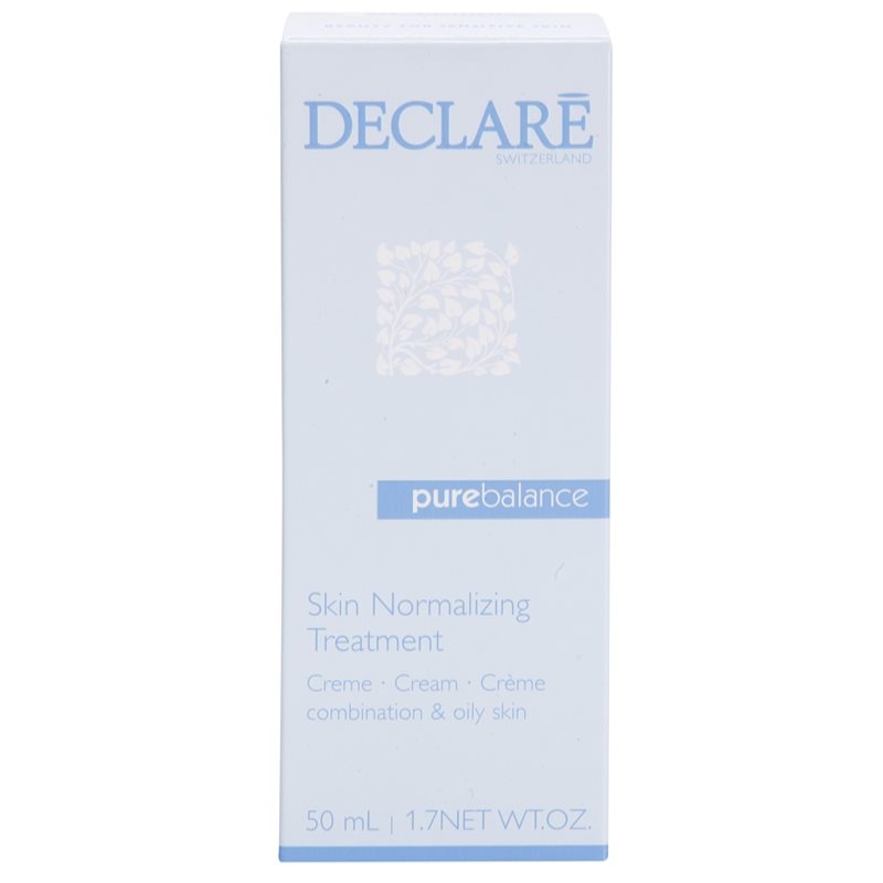 Declaré Pure Balance Normalising, Oil-Reducing And Pore-Minimising Cream 50 Ml