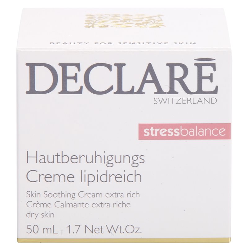Declaré Stress Balance заспокоюючий поживний крем для сухої та подразненої шкіри 50 мл
