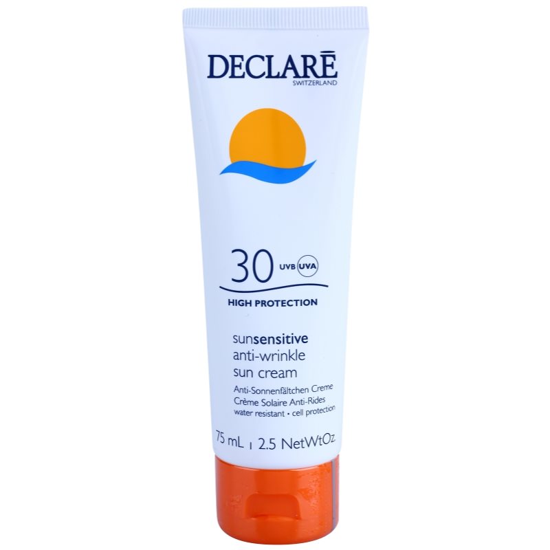 

Declaré Sun Sensitive сонцезахисний крем проти старіння шкіри SPF 30