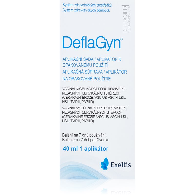 

Exeltis DeflaGyn медичний засіб для інтимної гігієни для жінок