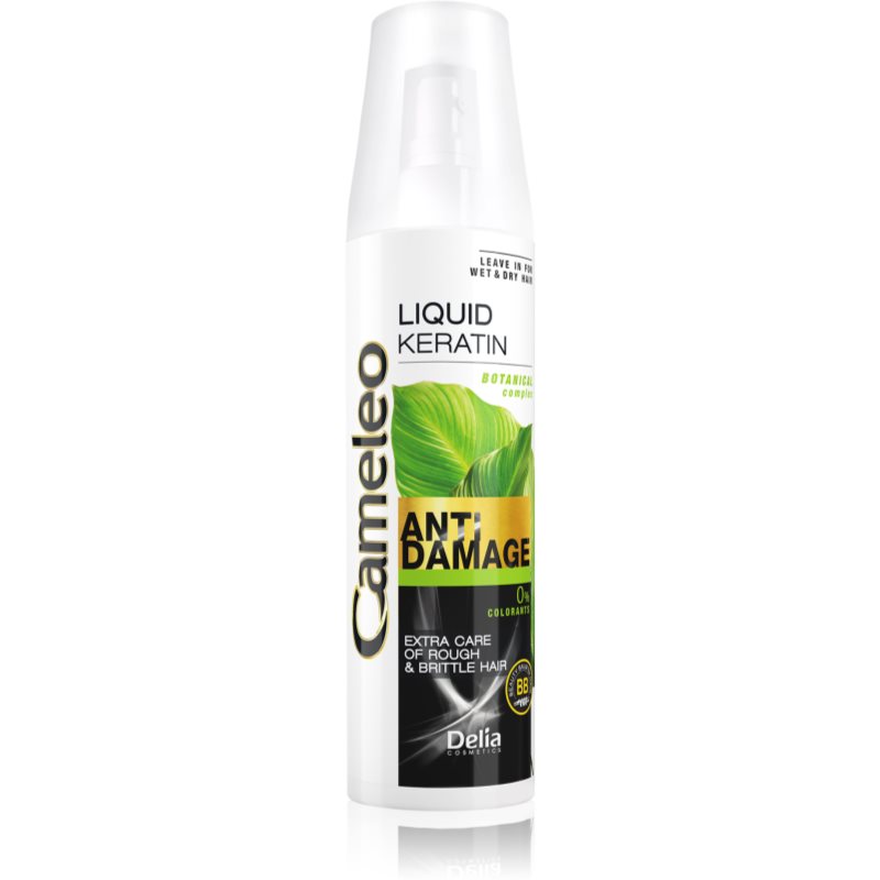 Delia Cosmetics Cameleo BB Liquid Keratin Spray For Damaged Hair 150 Ml