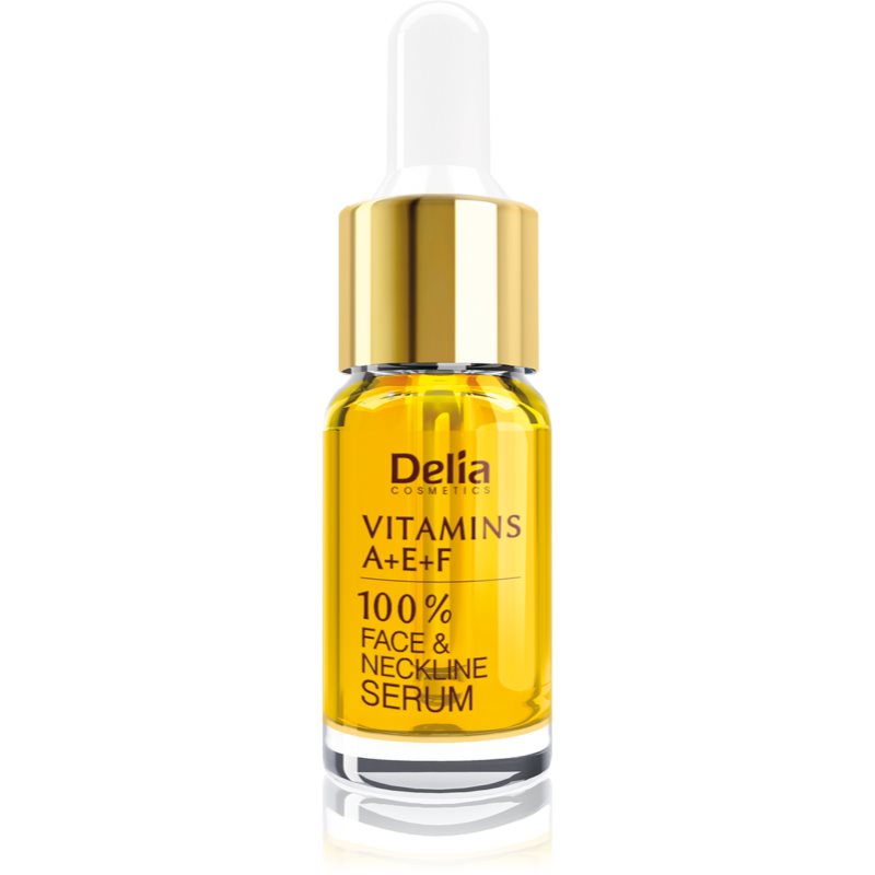 

Delia Cosmetics Professional Face Care Vitamins A+E+F сироватка проти зморшок для обличчя та зони декольте