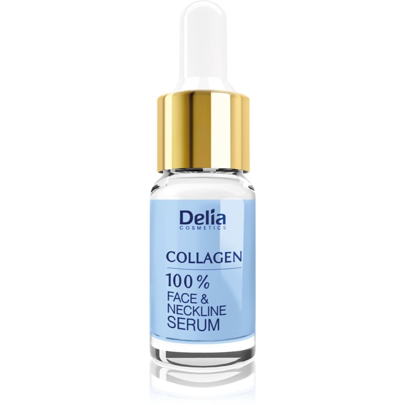 

Delia Cosmetics Professional Face Care Collagen інтенсивна зволожуюча сироватка проти зморшок для шкіри обличчя, шиї та декольте