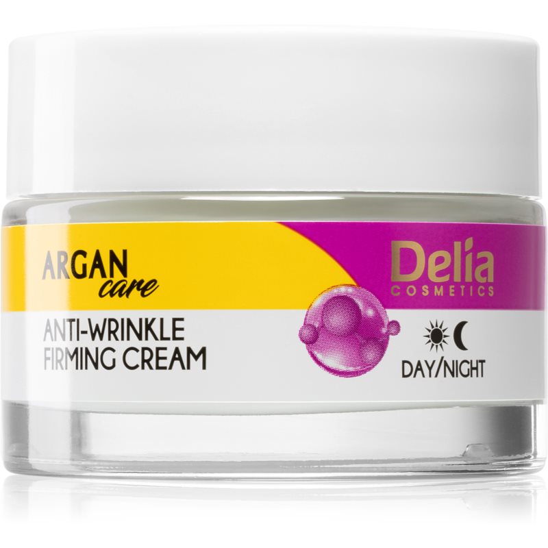 

Delia Cosmetics Argan Care зміцнюючий крем проти зморшок