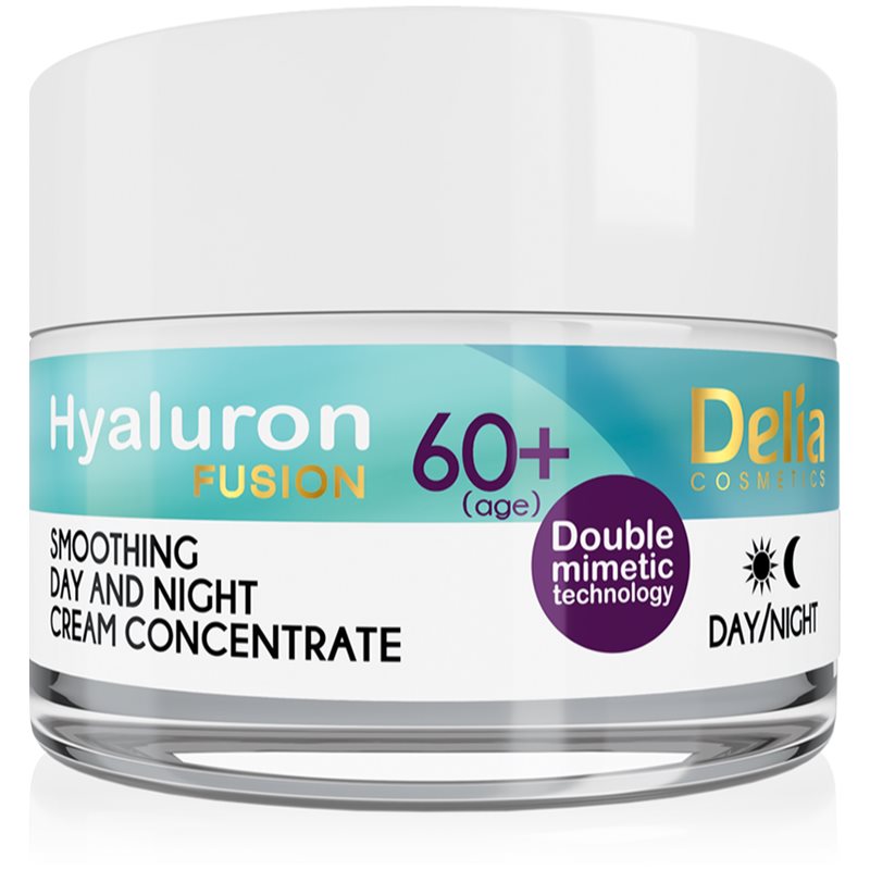 Delia Cosmetics Hyaluron Fusion 60+ protivráskový krém obnovujúci hustotu pleti 50 ml