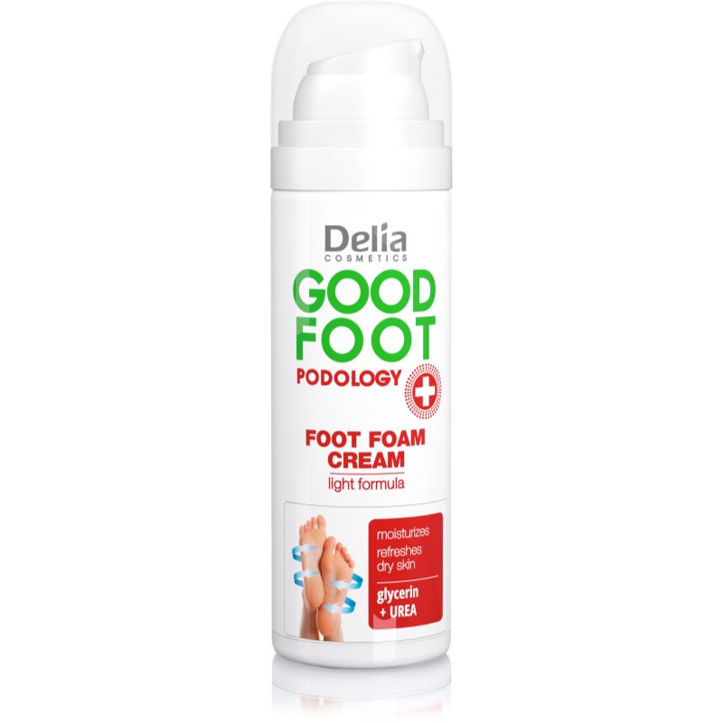 

Delia Cosmetics Good Foot Podology зволожуюча пінка для ніг