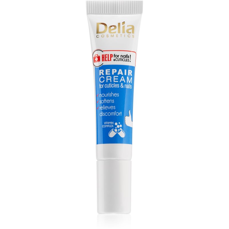 Delia Cosmetics Help for Nails & Cuticles Kräm för naglar och nagelband 11 ml female