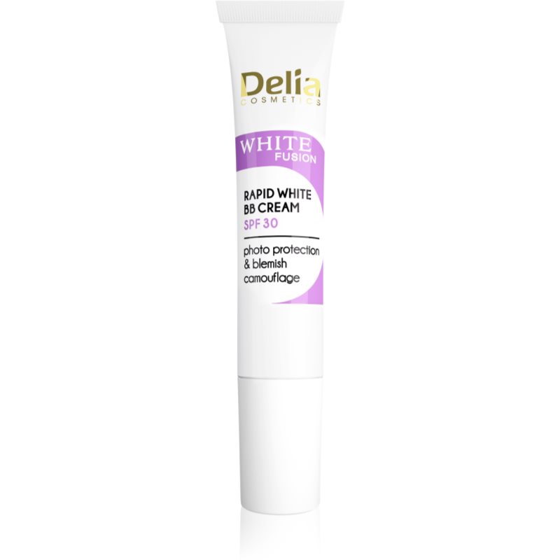 

Delia Cosmetics White Fusion C+ роз'яснюючий ВВ крем проти пігментних плям SPF 30