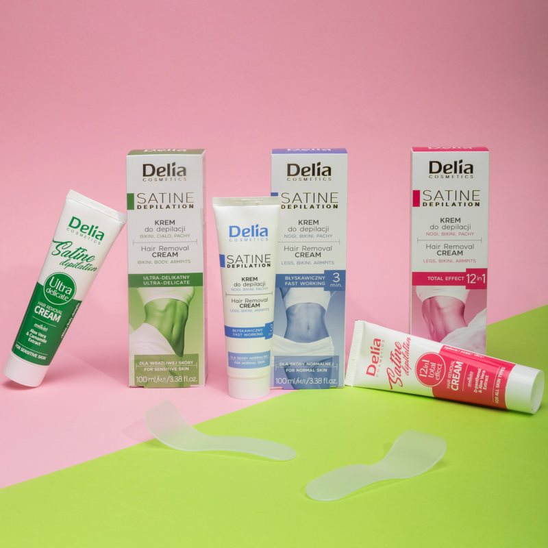 Delia Cosmetics Satine Depilation 3 min Fast Working depilační krém 100 ml (obrázek 3)