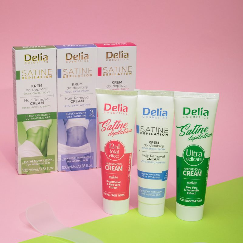 Delia Cosmetics Satine Depilation 3 min Fast Working depilační krém 100 ml (obrázek 4)