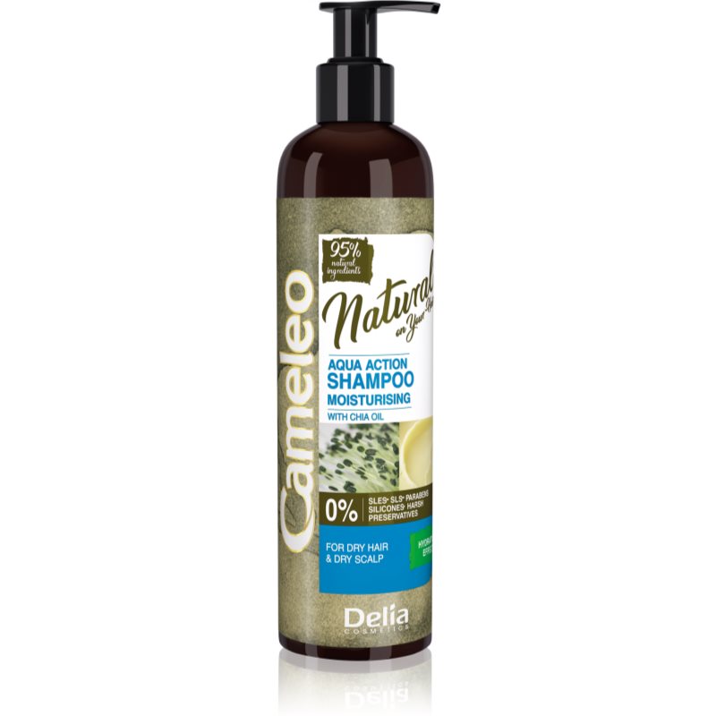 Delia Cosmetics Cameleo Natural Moisturising Shampoo For Dry Hair 250 Ml