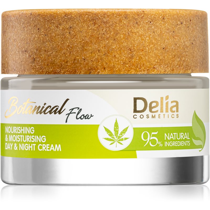 

Delia Cosmetics Botanical Flow Hemp Oil поживний зволожуючий крем