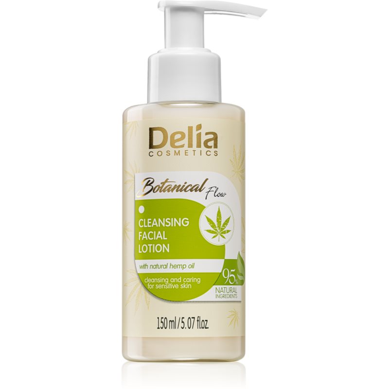 Delia Cosmetics Botanical Flow Hemp Oil valomasis losjonas 150 ml