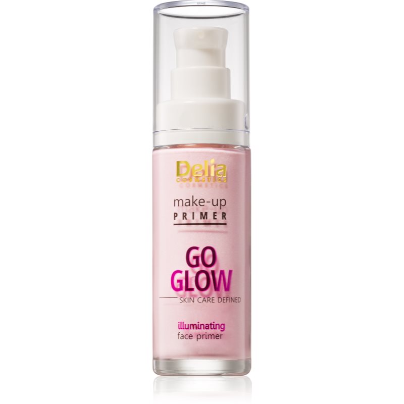 Delia Cosmetics Skin Care Defined Go Glow podkladová báze pro rozjasnění a sjednocení pleti 30 ml