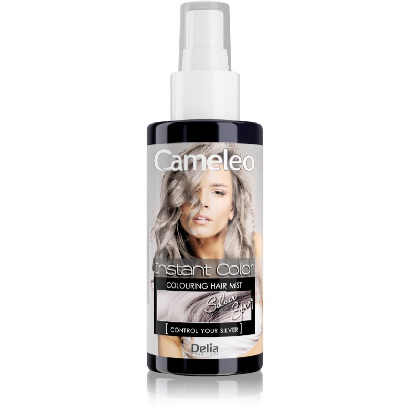 

Delia Cosmetics Cameleo Instant Color тонуюча фарба для волосся у формі спрею відтінок Control Your Silver