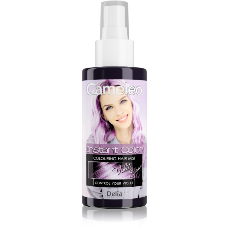 Delia Cosmetics Cameleo Instant Color Tonande hårfärg i spray Skugga Control Your Violet 150 ml female