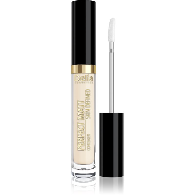 

Delia Cosmetics Perfect Matt Skin Defined рідкий коректор відтінок 03 Creamy