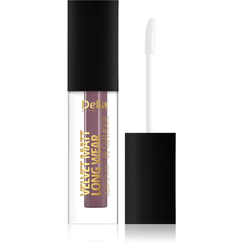 Delia Cosmetics Velvet Matt Long Wear Be Glamour Ultra Matt Long-lasting Lipstick Shade 104 So Cute 5 Ml
