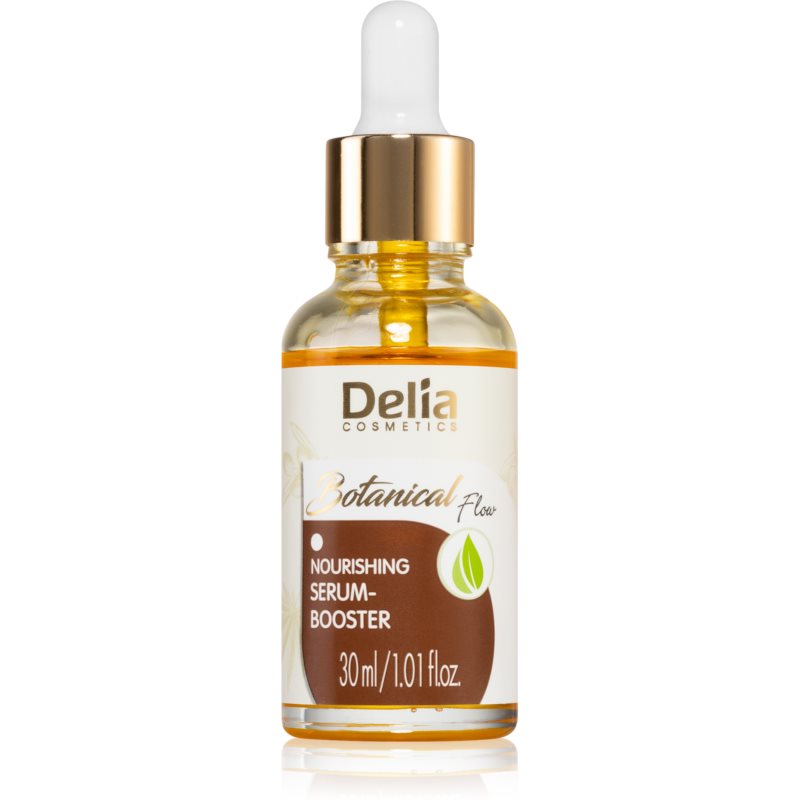 Delia Cosmetics Botanical Flow 7 Natural Oils nährendes Serum für trockene bis empfindliche Haut 30 ml