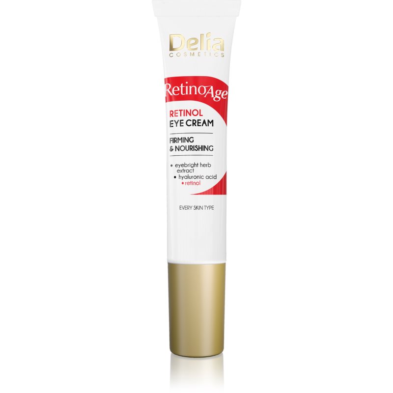

Delia Cosmetics Retino Age зміцнюючий крем навколо очей